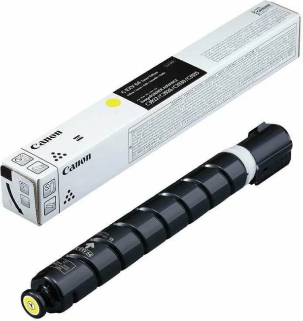 Картридж Canon C-EXV64Y 5756C002 Yellow оригинальный для Canon imageRUNNER ADVANCE C3922/ C3926/ C3930/ C3935, жёлтый, 25500 стр.