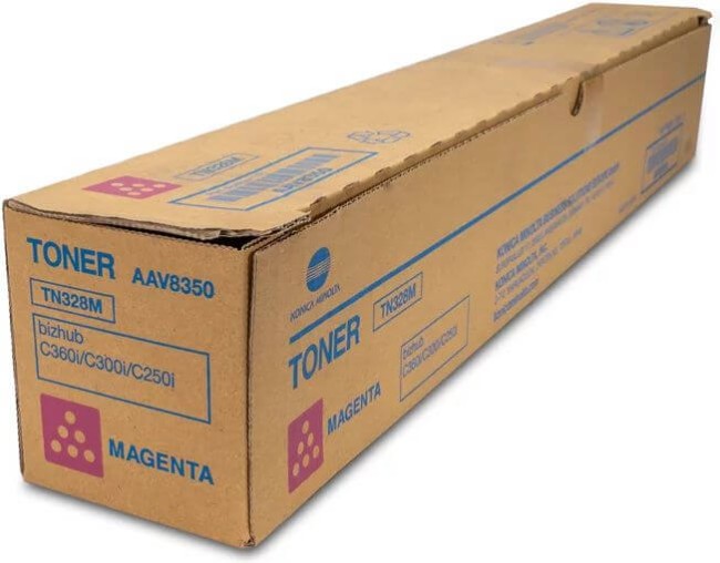 Картридж Konica-Minolta TN-328M (AAV8350) оригинальный для принтера Konica-Minolta C250i/ C300i/ C360i, пурпурный, 26000 стр. Картридж Konica-Minolta TN-328M (AAV8350) оригинальный для принтера Konica-Minolta C250i/ C300i/ C360i, пурпурный, 26000 стр.