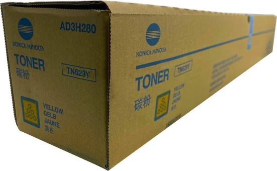 Картридж Konica-Minolta TN-629Y (AD3H250) оригинальный для Konica-Minolta AccurioPress C7090/ C7100, жёлтый, 102 600 стр.