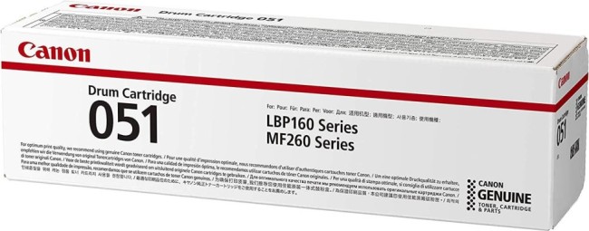 Фотобарабан Canon 051 2170C001 Drum оригинальный для Canon i-SENSYS LBP162/ MF264/ MF267/ MF269, чёрный, 23000 страниц