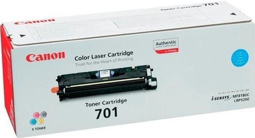 Canon 701L C 9290A003 оригинальный картридж (пониженной емкости) для принтера Canon LBP-5200, MF8180, MF8180c, LBP-5200, LBP-5200f, LBP-5200n cyan 2000 страниц Canon 701L C 9290A003 оригинальный картридж (пониженной емкости) для принтера Canon LBP-5200, MF8180, MF8180c, LBP-5200, LBP-5200f, LBP-5200n cyan 2000 страниц