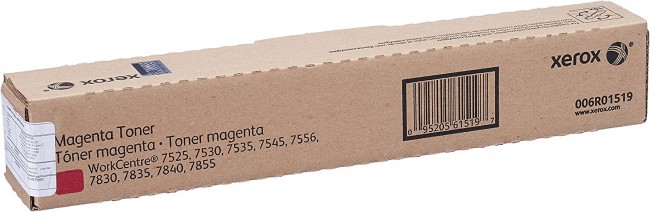 Картридж Xerox 006R01519 для Xerox RX WorkCenter 7525/ 7530/ 7535/ 7545/ 7556 Magenta, оригинальный (15 000 стр.) Картридж Xerox 006R01519 для Xerox RX WorkCenter 7525/ 7530/ 7535/ 7545/ 7556 Magenta, оригинальный (15 000 стр.)