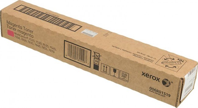 Картридж Xerox 006R01519 для Xerox RX WorkCenter 7525/ 7530/ 7535/ 7545/ 7556 Magenta, оригинальный (15 000 стр.) Картридж Xerox 006R01519 для Xerox RX WorkCenter 7525/ 7530/ 7535/ 7545/ 7556 Magenta, оригинальный (15 000 стр.)