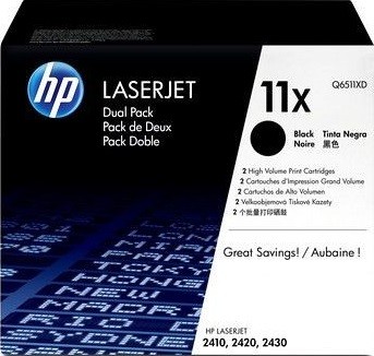Q6511X (11X) оригинальный картридж HP для принтера HP LaserJet 2400/ 2410/ 2420/ 2420d/ 2420n/ 2420dn/ 2430/ 2430n/ 2430t/ 2430tn/ 2430dtn black, 12000 страниц Q6511X (11X) оригинальный картридж HP для принтера HP LaserJet 2400/ 2410/ 2420/ 2420d/ 2420n/ 2420dn/ 2430/ 2430n/ 2430t/ 2430tn/ 2430dtn black, 12000 страниц