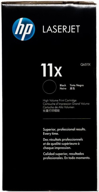 Q6511X (11X) оригинальный картридж HP для принтера HP LaserJet 2400/ 2410/ 2420/ 2420d/ 2420n/ 2420dn/ 2430/ 2430n/ 2430t/ 2430tn/ 2430dtn black, 12000 страниц