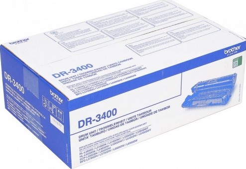 DR-3400 оригинальный фотобарабан Brother для принтеров Brother HL-L5000/ L5100/ L6250/ L6300/ L6400, DCP-L5500/ L6600, MFC-L5700/ L5750/ L6800/ L6900 black (50 000 стр.)