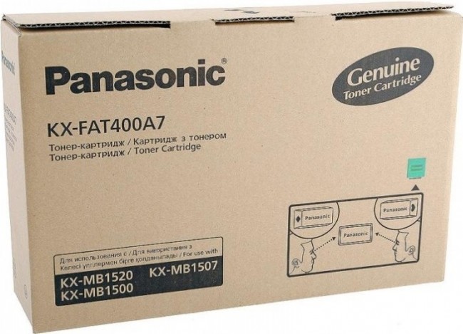 Тонер-картридж PANASONIC KX-FAT400A7 (KX-MB1500/1520) 1,8к Тонер-картридж PANASONIC KX-FAT400A7 (KX-MB1500/1520) 1,8к