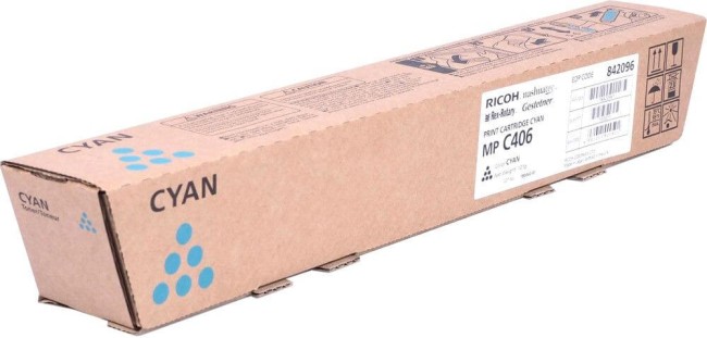 Картридж Ricoh MP C406 (842096) оригинальный для MPC306/ 406/ 307, голубой, 6000 стр. Картридж Ricoh MP C406 (842096) оригинальный для MPC306/ 406/ 307, голубой, 6000 стр.