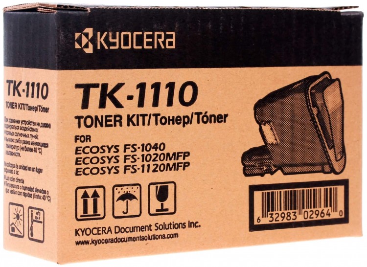 Купить TK-1110 (1T02M50NXV/1T02M50NX0) оригинальный картридж Kyocera ...