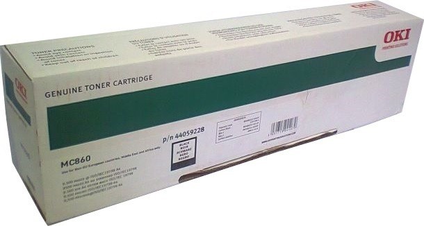 Картридж OKI (44059228/44059212) для принтера OKI MC860, черный, 9500 стр.