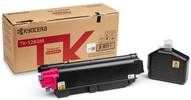TK-5280M (1T02TWBNL0) оригинальный картридж Kyocera для принтера Kyocera Ecosys M6235cidn/ M6635cidn/ P6235cdn, magenta, 11000 страниц TK-5280M (1T02TWBNL0) оригинальный картридж Kyocera для принтера Kyocera Ecosys M6235cidn/ M6635cidn/ P6235cdn, magenta, 11000 страниц