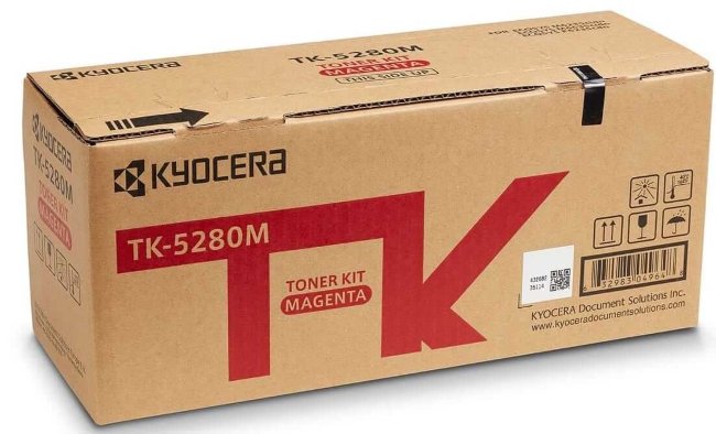 TK-5280M (1T02TWBNL0) оригинальный картридж Kyocera для принтера Kyocera Ecosys M6235cidn/ M6635cidn/ P6235cdn, magenta, 11000 страниц TK-5280M (1T02TWBNL0) оригинальный картридж Kyocera для принтера Kyocera Ecosys M6235cidn/ M6635cidn/ P6235cdn, magenta, 11000 страниц