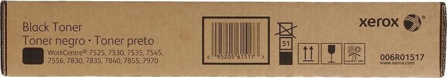 Картридж Xerox 006R01517 для Xerox RX WorkCenter 7500/ 7525/ 7530/ 7535/ 7545/ 7556/ 7800/ 7830/ 7835/ 7845/ 7855 Black, оригинальный (26 000 стр.) Картридж Xerox 006R01517 для Xerox RX WorkCenter 7500/ 7525/ 7530/ 7535/ 7545/ 7556/ 7800/ 7830/ 7835/ 7845/ 7855 Black, оригинальный (26 000 стр.)