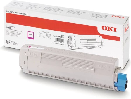 Картридж OKI (45862846/45862815) оригинальный для принтера OKI MC873/ MC883, пурпурный, 10000 стр.