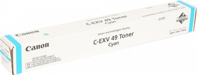 Canon Тонер-картридж C-EXV49C для серии iR-ADV C33xx. Голубой. 19000 страниц.