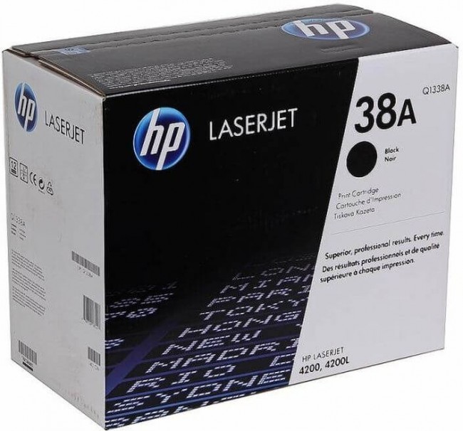 Q1338A (38A) оригинальный картридж HP для принтера HP LaserJet 4200/ 4200n/ 4200n/ 4200tn/ 4200dtn/ 4200dtns/ 4200dtnsl black, 12000 страниц Q1338A (38A) оригинальный картридж HP для принтера HP LaserJet 4200/ 4200n/ 4200n/ 4200tn/ 4200dtn/ 4200dtns/ 4200dtnsl black, 12000 страниц