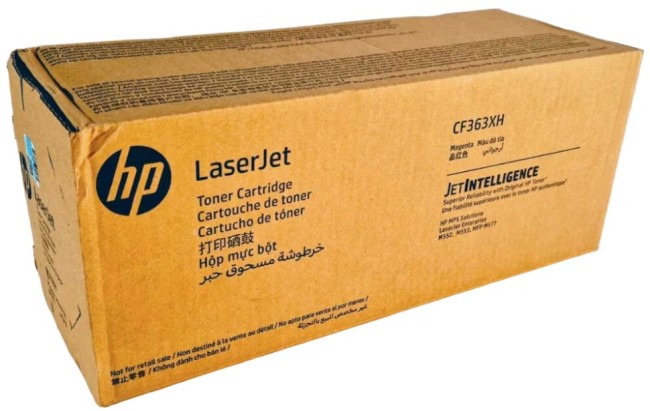 Картридж HP CF363XH (508X) Magenta оригинальный для HP Color LaserJet Enterprise M552dn/ M553dn/ M553n/ M553x, пурпурный, 9500 стр. Картридж HP CF363XH (508X) Magenta оригинальный для HP Color LaserJet Enterprise M552dn/ M553dn/ M553n/ M553x, пурпурный, 9500 стр.