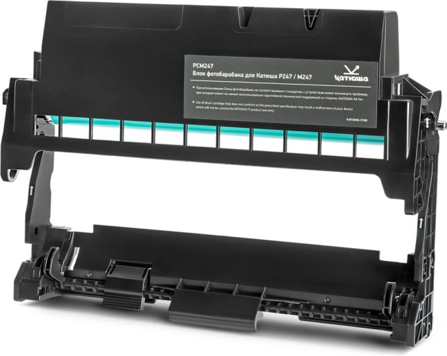 Фотобарабан Катюша PCM247 оригинальный для Катюша P247/ M247, чёрный, 45000 страниц