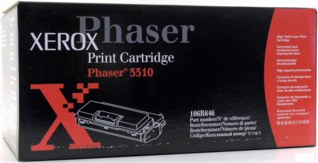 Картридж XEROX PHASER 3310 print-cart (106R00646) 6к оригинальный Картридж XEROX PHASER 3310 print-cart (106R00646) 6к оригинальный
