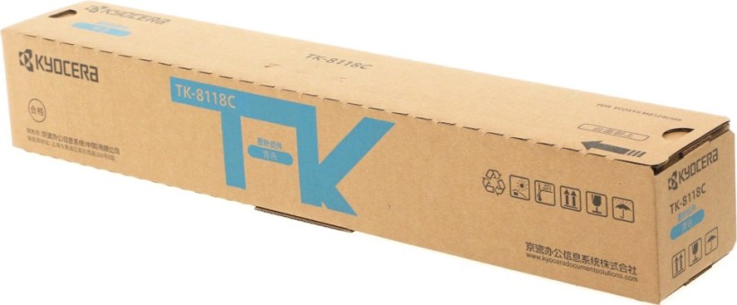 Картридж Kyocera TK-8118C (1T02P3CCN0) ASIA Cyan оригинальный для Kyocera ECOSYS M8124cidn/ M8130cidn, голубой, 6000 стр. Картридж Kyocera TK-8118C (1T02P3CCN0) ASIA Cyan оригинальный для Kyocera ECOSYS M8124cidn/ M8130cidn, голубой, 6000 стр.