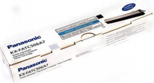 Тонер-картридж PANASONIC KX-FATC506A7 (KX-MC6020) голуб