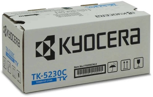 Картридж Kyocera TK-5230C (1T02R9CNL0) Cyan оригинальный для Kyocera ECOSYS P5021cdn/ P5021cdw/ M5521cdn/ M5521cdw, голубой, увеличенный, 2200 страниц Картридж Kyocera TK-5230C (1T02R9CNL0) Cyan оригинальный для Kyocera ECOSYS P5021cdn/ P5021cdw/ M5521cdn/ M5521cdw, голубой, увеличенный, 2200 страниц