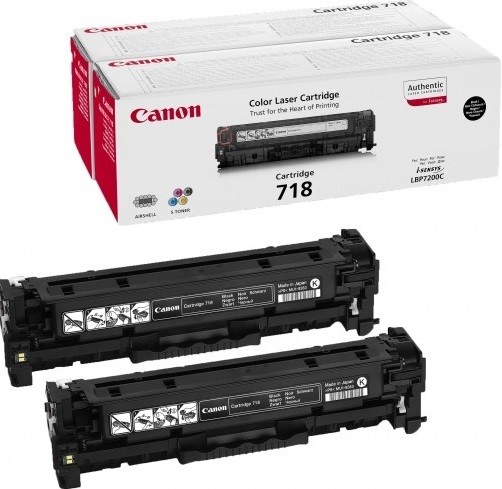 Canon 718Bk 2P 2662B005 оригинальный картридж для принтера Canon LBP-7200, LBP-7660, LBP-7680, MF8330, MF8340, MF8350, MF8360, MF8380 black 2*3400 страниц двойной Canon 718Bk 2P 2662B005 оригинальный картридж для принтера Canon LBP-7200, LBP-7660, LBP-7680, MF8330, MF8340, MF8350, MF8360, MF8380 black 2*3400 страниц двойной