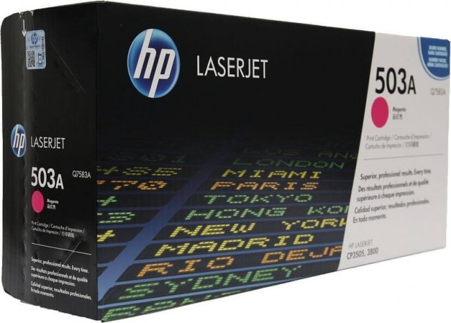 Q7583A (503A) оригинальный картридж HP для принтера HP Color LaserJet 3800/ CP3505 magenta, 6000 страниц Q7583A (503A) оригинальный картридж HP для принтера HP Color LaserJet 3800/ CP3505 magenta, 6000 страниц