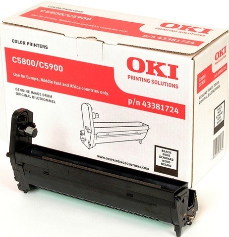 Фотобарабан Oki 43381724 черный 20000 копий