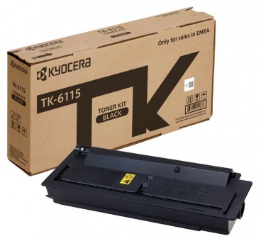 TK-6115 (1T02P10NL0) оригинальный картридж Kyocera для принтера Kyocera  Mita Ecosys M4125idn/ M4132idn, black, (15 000 стр.)