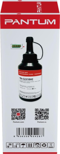 Заправочный комплект Pantum TN-C2310HC (чип + тонер) оригинальный для Pantum BM2300/ BP2300, 1600 стр.