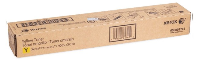 Картридж Xerox 006R01741 оригинальный для принтера Xerox PrimeLink C9065/ C9070, yellow (34 000 стр.)