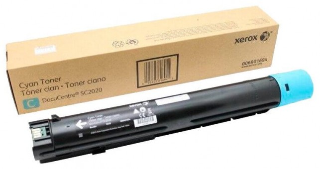 Оригинальный тонер-картридж XEROX 006R01694 для XEROX DocuCenter SC2020 голубой, 3000 страниц Оригинальный тонер-картридж XEROX 006R01694 для XEROX DocuCenter SC2020 голубой, 3000 страниц