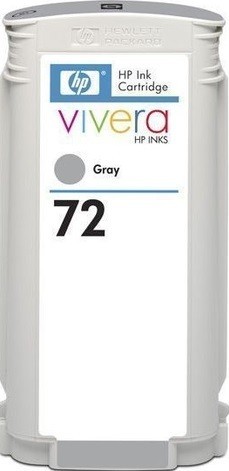 Картридж HP №72 (C9374A) Gray оригинальный для HP DesignJet T610/ T620/ T770/ T790/ T795/ T1100/ T1120/ T1200/ T1300/ T2300, серый 130ml