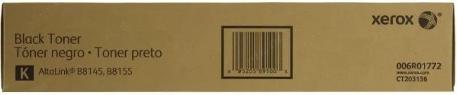 Картридж Xerox 006R01772 оригинальный для принтера Xerox AltaLink B8145/ B8155, 52000 стр.