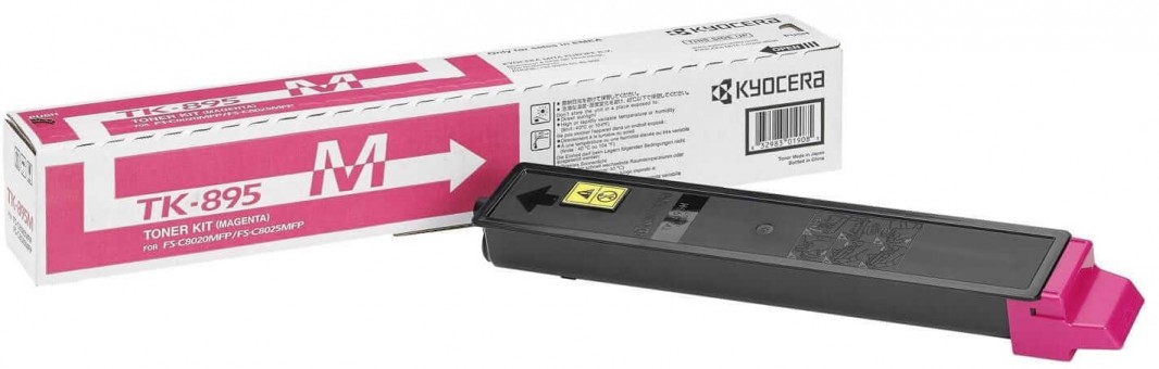 TK-895M (1T02K0BNL0) оригинальный картридж Kyocera для принтера Kyocera FS-C8020MFP/ FS-C8025MFP magenta, 6000 страниц TK-895M (1T02K0BNL0) оригинальный картридж Kyocera для принтера Kyocera FS-C8020MFP/ FS-C8025MFP magenta, 6000 страниц