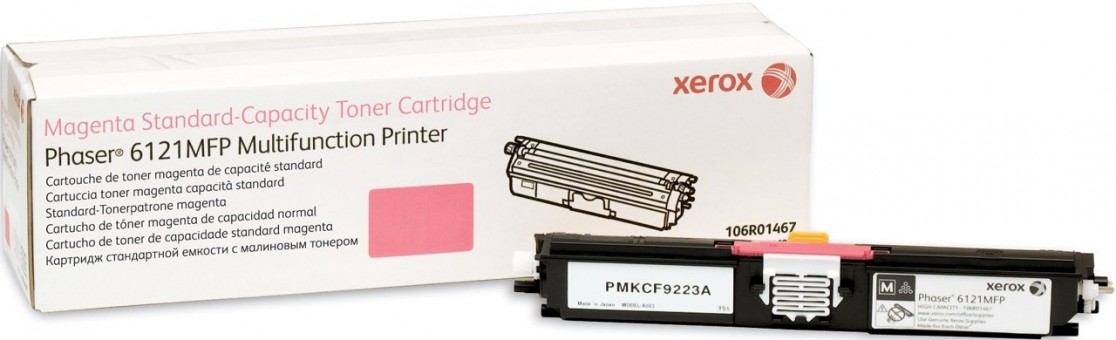 Картридж XEROX PHASER 6121 (106R01464) пурпурный 1,5k оригинальный Картридж XEROX PHASER 6121 (106R01464) пурпурный 1,5k оригинальный