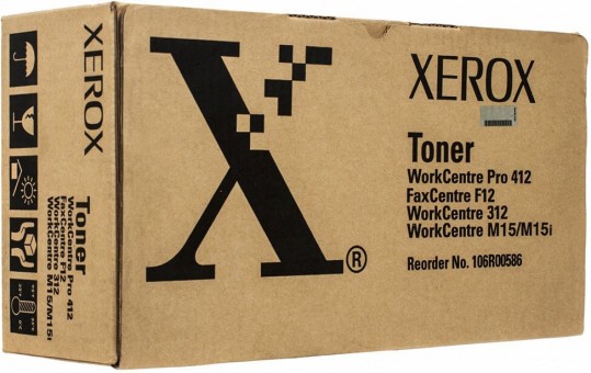 Картридж XEROX RX WorkCenter 312/412/M15/M15i (106R00586) 6k