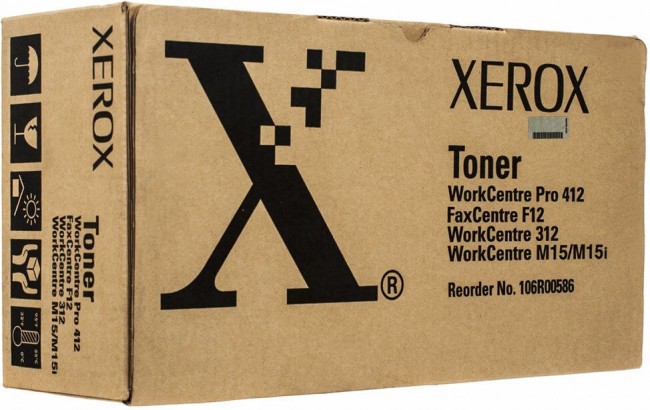 Картридж XEROX RX WorkCenter 312/412/M15/M15i (106R00586) 6k