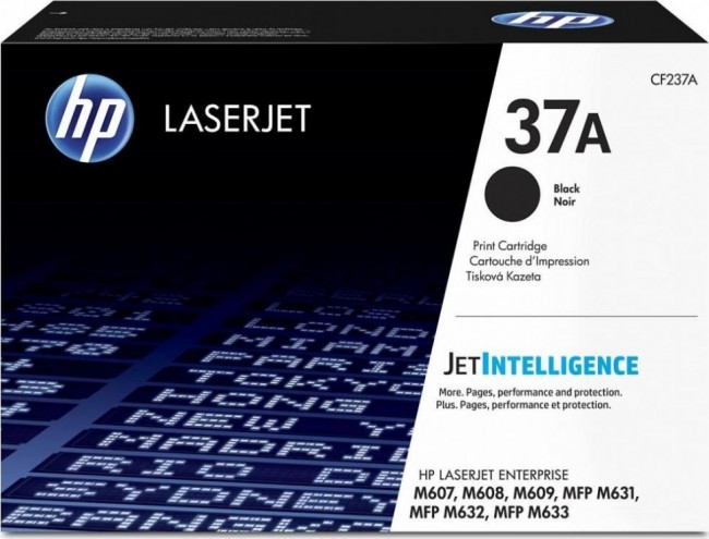 HP CF237A (37A) оригинальный картридж HP для принтера LaserJet Enterprise M607dn/ M607n/ M608dn/ M608n/ M608x/ M609dn/ M609x/ M631h/ M631dn/ M631z/ M632z/ M632fht Black , 11000 страниц HP CF237A (37A) оригинальный картридж HP для принтера LaserJet Enterprise M607dn/ M607n/ M608dn/ M608n/ M608x/ M609dn/ M609x/ M631h/ M631dn/ M631z/ M632z/ M632fht Black , 11000 страниц
