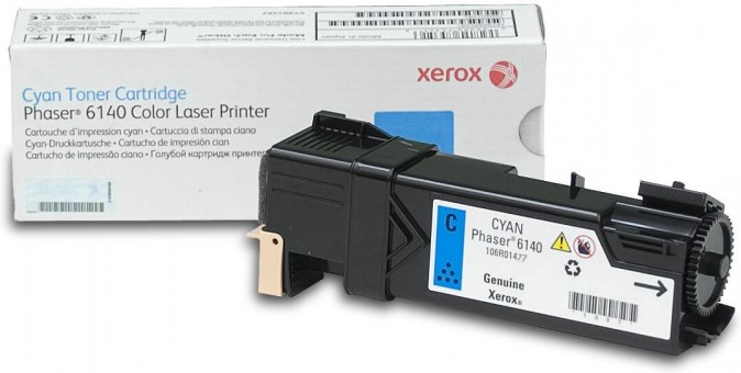 Картридж XEROX PHASER 6140 (106R01481) голуб 2к оригинальный Картридж XEROX PHASER 6140 (106R01481) голуб 2к оригинальный